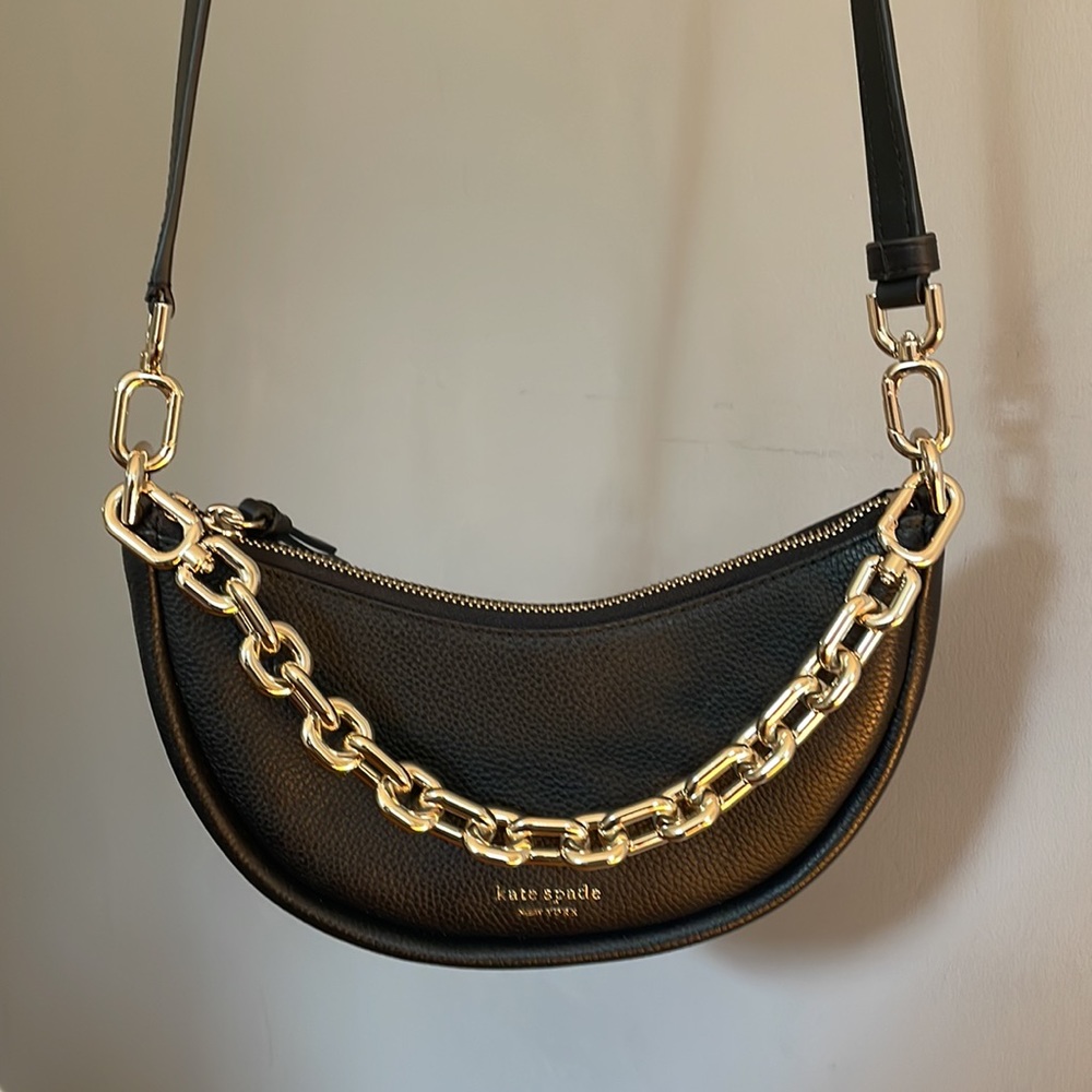 Kate Spade Black Convertible Crossbody Bag